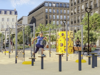 KÆMPE PARKOUR ANLÆG