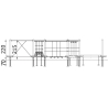 Pyramide net 4 meter