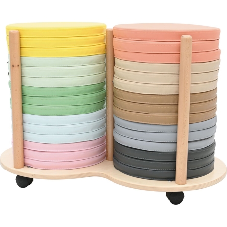 30 STK SIDDEPUDER INKL. VOGN