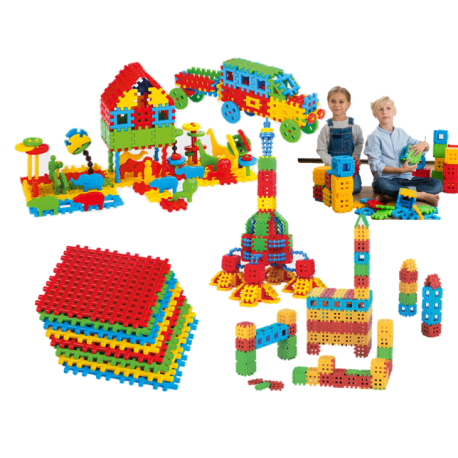 Kæmpe Magna-tiles sæt 6 store kasser