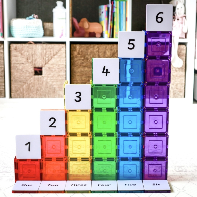 Magnetic Tile Topper – Numeracy Pack (40 stk)