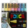 Posca Tusch, nr. PC-5M, streg 2,5 mm, medium, 8 stk./ 1 stk. 1