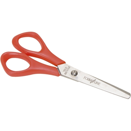 Skolesaks, L: 14 cm, rund, venstre, 12 stk./ 1 pk. 0