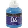 Akrylmaling Glitter, blå, 500 ml/ 1 fl. 0