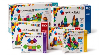 ULTIMATIV MAGNA-TILES PAKKE - 12 ASS. KASSER
