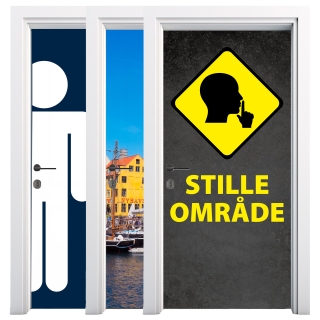 Dørfolier - 10 stk.