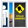 Dørfolier - 10 stk.