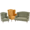 Sofasæt - 2 X stole & 1 X sofa H:25 CM